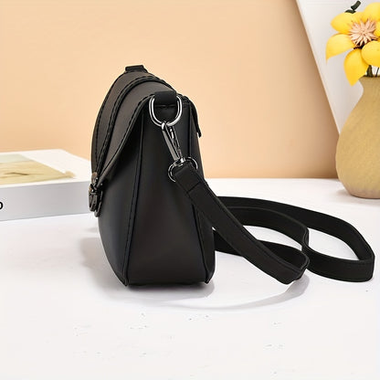 realaiot  Small Crossbody Bag For Women, Simple Mobile Phone Purse, Fashion Solid Color Square Shoulder Bag