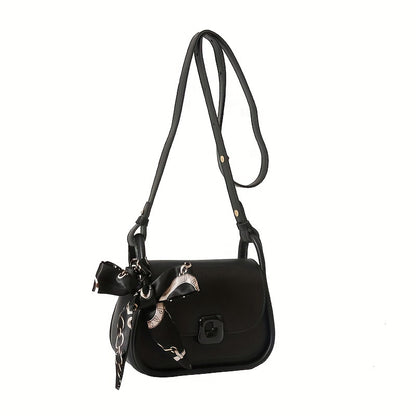 realaiot Mini Crossbody Bag For Women, Trendy Shoulder Purse, PU Leather Underarm Square Bag