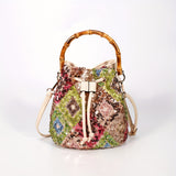 Mini Glitter Sequin Bucket Bag, Trendy Drawstring Crossbody Bag, Women's Fashion Handbag, Shoulder Bag & Purse