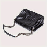 Fashion Large Capacity Shoulder Bag, Simple Vegan Tote Bag, Women's Casual Handbag & Purse For Commute