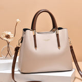 Women's Elegant Handbag, PU Leather Crossbody Bag, Fashion Top Handle Satchel Purse