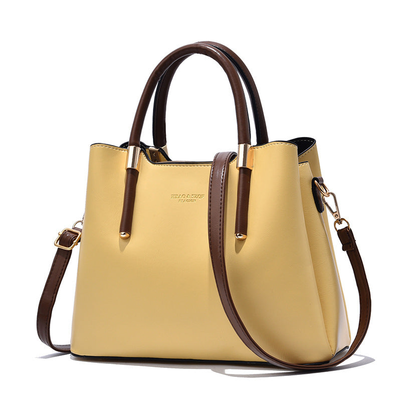 Women's Elegant Handbag, PU Leather Crossbody Bag, Fashion Top Handle Satchel Purse