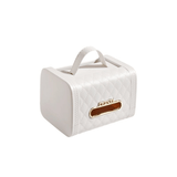 realaiot 1pc Stylish Handbag Shaped Tissue Box - Napkin Dispenser Container for Bathroom, Living Room, Bedroom, and Vanity - Perfect Home Essential