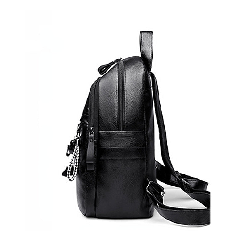 Large Capacity Backpack Purses High Quality Leather Vintage Bag School Bags Travel Bag Pack Rucksack