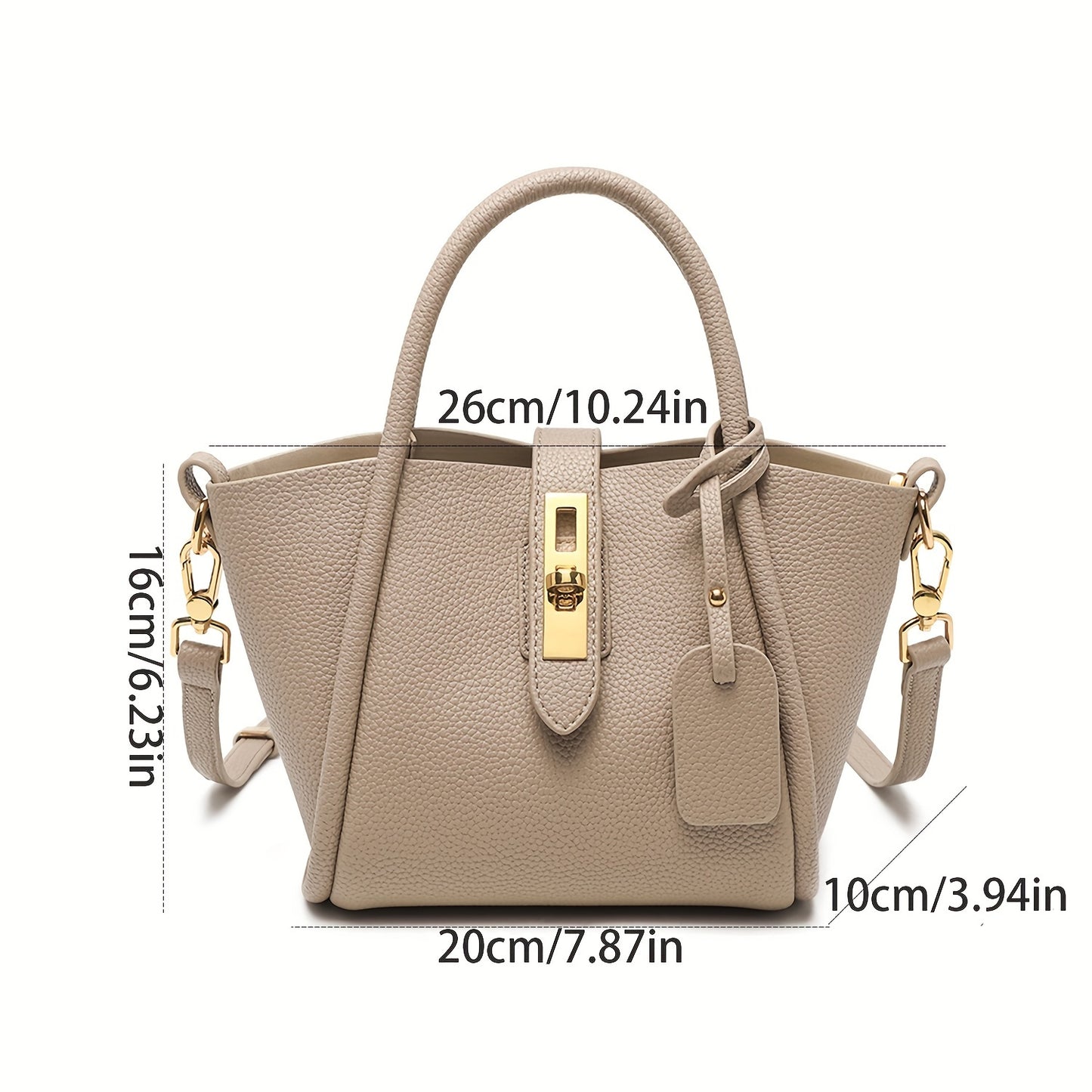 Mini Fashion Crossbody Bag, Genuine Leather Shoulder Bag, Women's Casual Handbag & Tote Purse