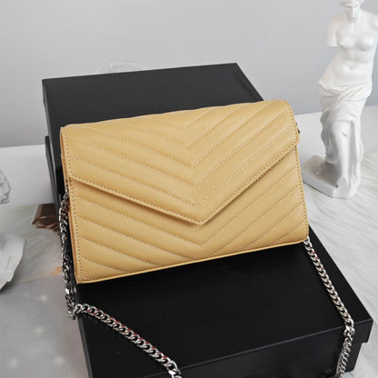 5A designer bags Genuine Leather clutch handbags shoulder bags woc High quality caviar Envelope bags crossbody bag men wallet women luxury bag Classic flap chain bag