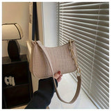 1pc Girl's Nylon New Trendy Simple And Elegant Underarm Handbag