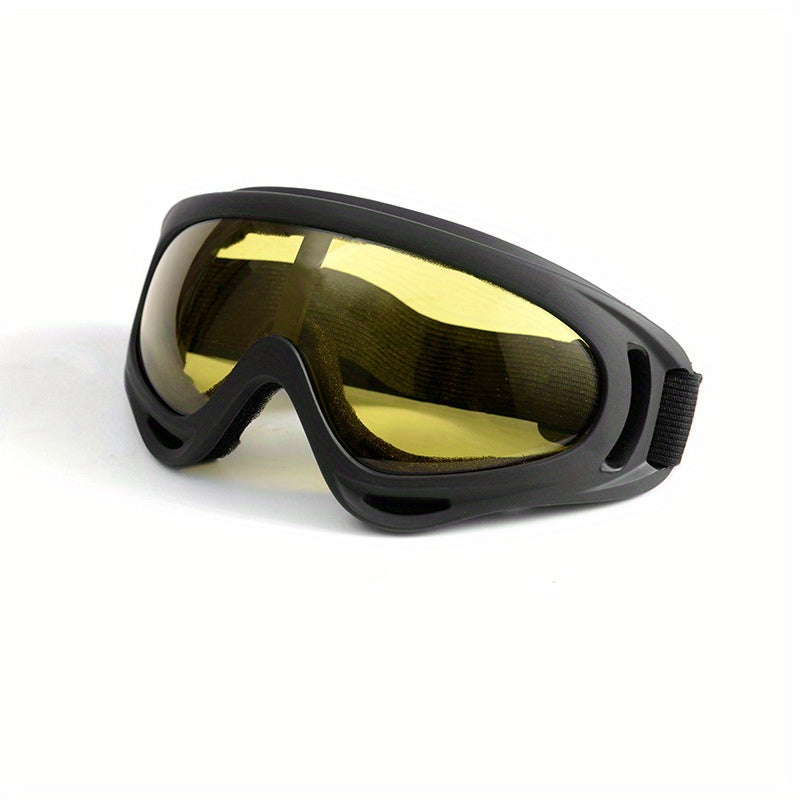 Windproof And Dustproof Adjustable Ski Goggles With UV Protection For Outdoor Sports, Hiking, Cycling, And Skiing