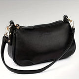 Soft PU Leather Shoulder Bag, Fashion Solid Color Handbag, Simple Crossbody Bag For Women