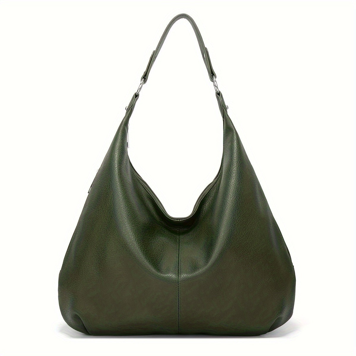 Vintage Vegan Hobo Bag, Retro Large Capacity Shoulder Bag, Women's Fashion Handbag & Purse