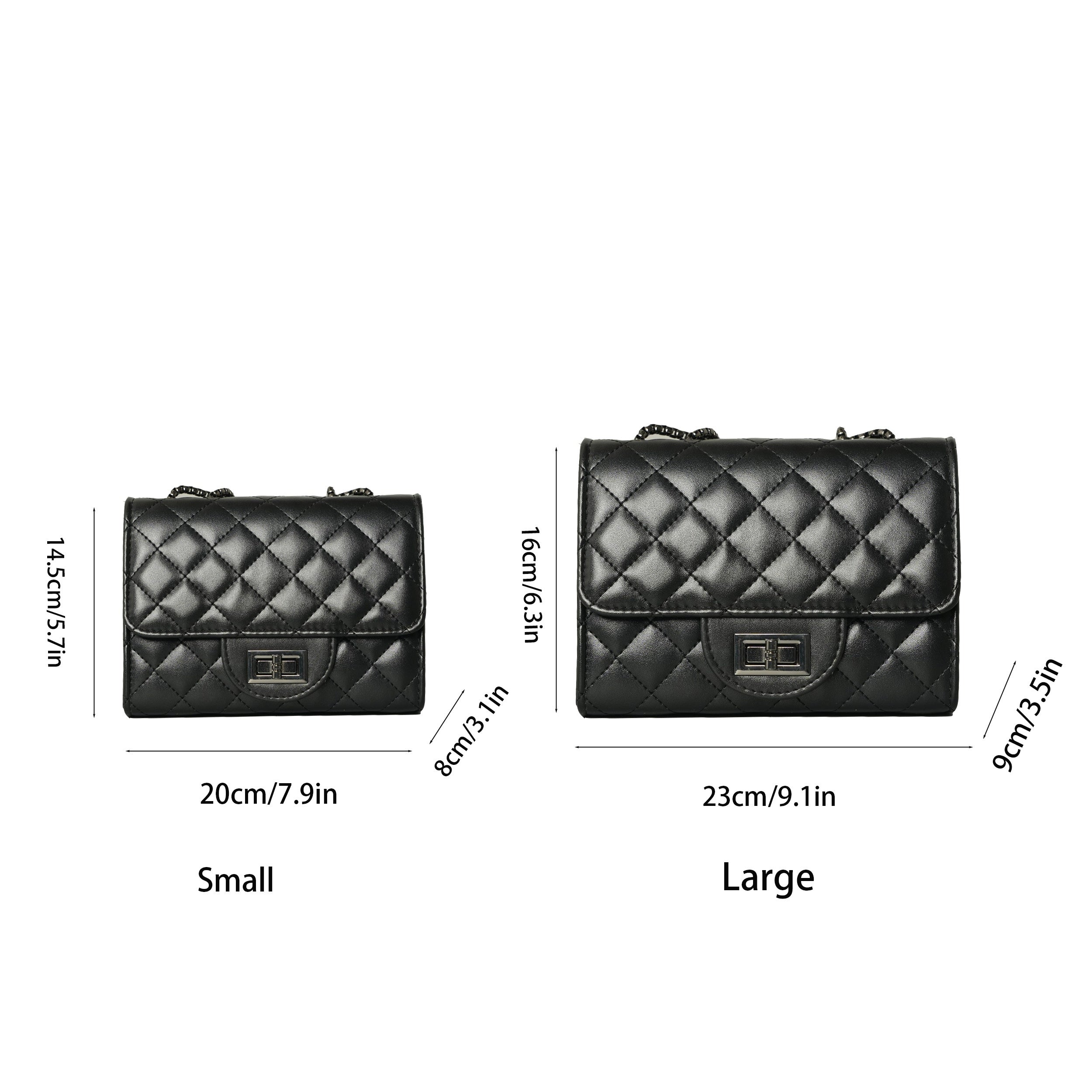 Mini Fashion Quilted Crossbody Bag, Classic Flap Shoulder Bag, Women's Casual Handbag & Purse