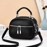 Mini Fashion Crossbody Bag, Solid Color Shoulder Bag, Women's Casual Handbag & Coin Purse