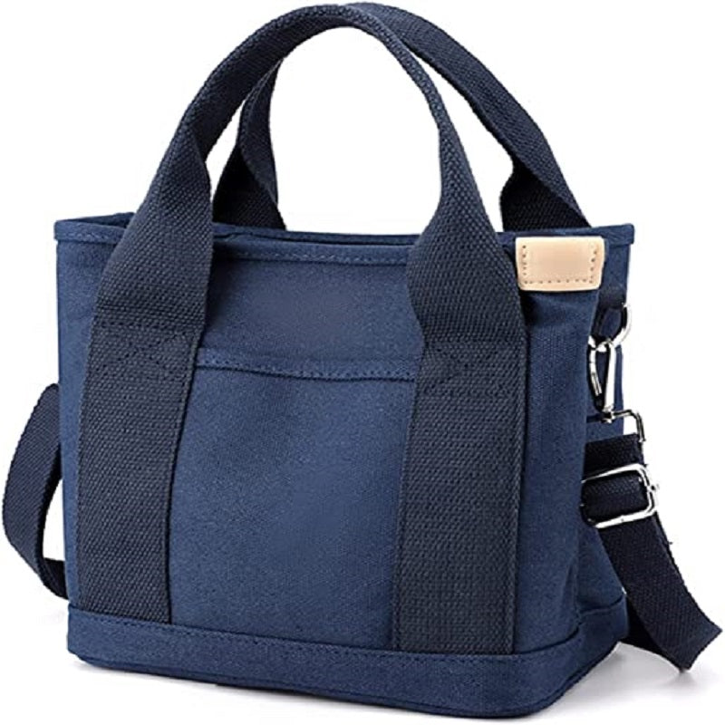 1pc Tote Bag Women And Men Small Satchel Bag Stylish Mini Tote Handbag Canvas Hobo Bag Fashion Crossbody Bag Shoulder Bag 2023