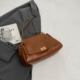 realaiot  Vintage Vegan Crossbody Bag, Retro Shoulder Tote Bag, Women's Fashion Handbag & Purse For Commute