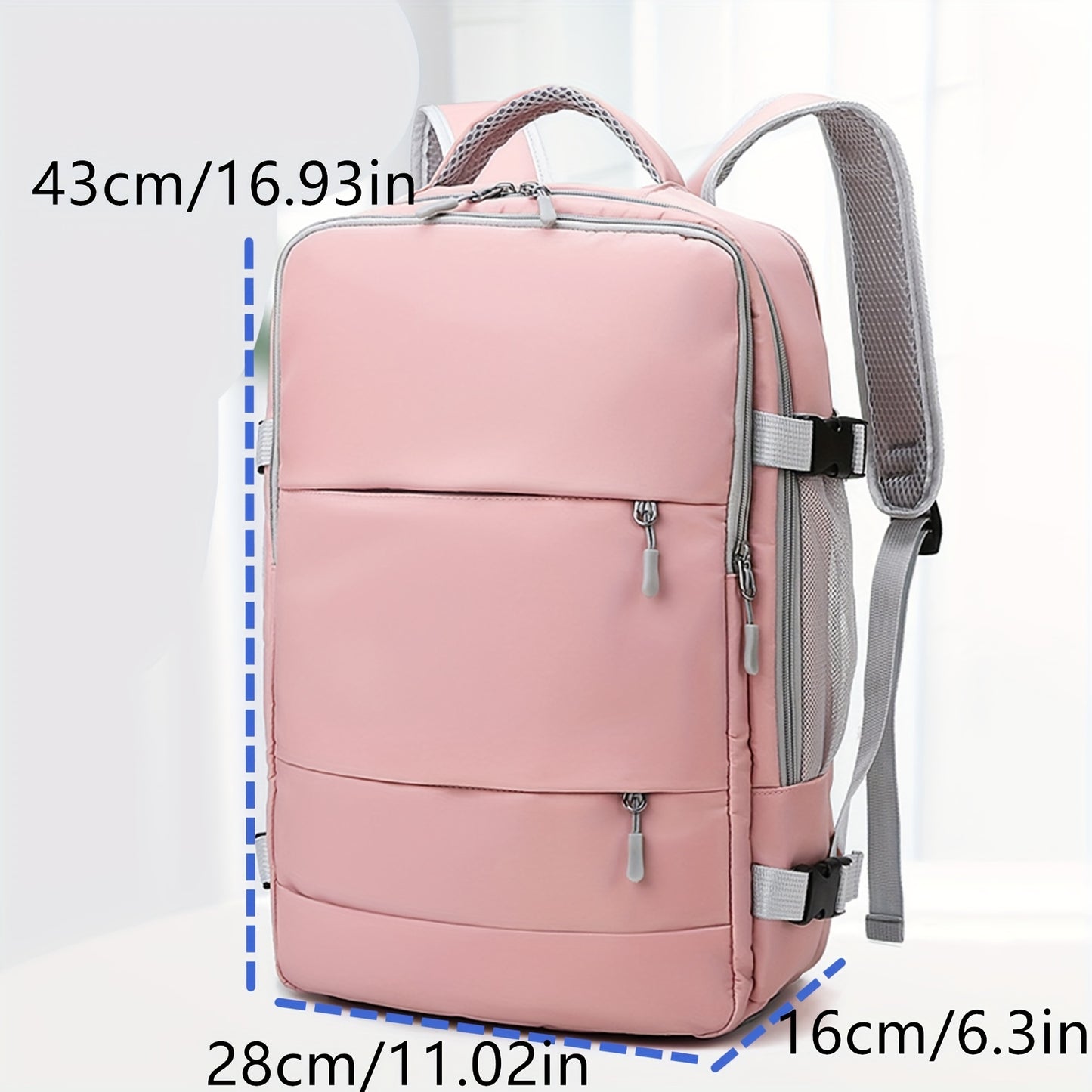 realaiot  Travel Bag Backpack Women's Large Capacity Lightweight Going Out Backpack New Trendy Women's Portable Korean Version All-match Simple