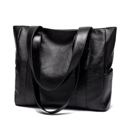 Large Capacity Tote Bag, Women's Simple Fashion Shoulder Bag