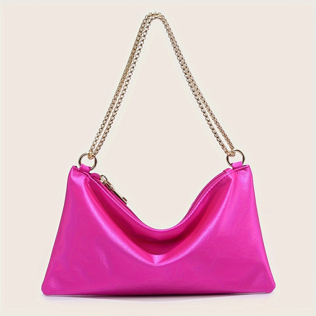 realaiot  Elegant Evening Shoulder Bag, Classic Underarm Hobo Bag, Women's Fashion Handbag & Purse For Wedding Party Prom