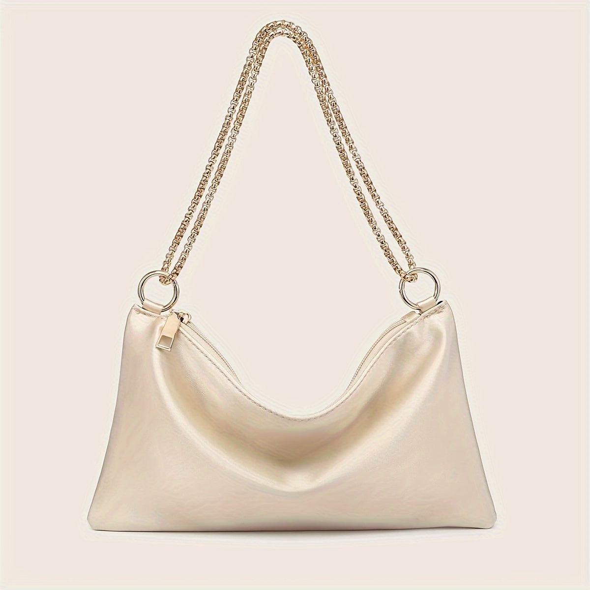 realaiot  Elegant Evening Shoulder Bag, Classic Underarm Hobo Bag, Women's Fashion Handbag & Purse For Wedding Party Prom