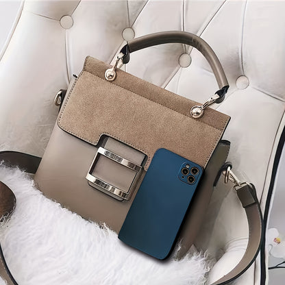 Fashion Retro Handbag - Casual Frosted Flap - Any Occasion Bag For Women !