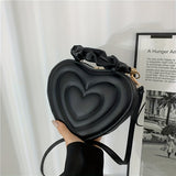 realaiot  Cute Heart Shaped Novelty Bag, Trendy Crossbody Bag, Women's Fashion Handbag & Shoulder Purse