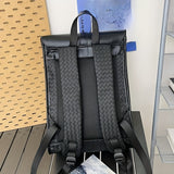 New Retro Backpack Men's Fashion Student School Bag Backpack Large Capacity Travel Computer Bag Single Shoulder Bag