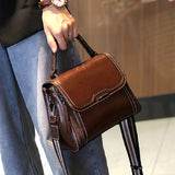 Classic Retro Top Handle Satchel Bag, Solid Color Shoulder Bag, All-Match Textured Crossbody Bag