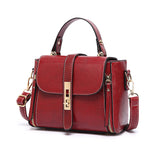 Women's Fashion Flap Purse, Retro Style Faux Leather Handbag, Versatile Shoulder Bag