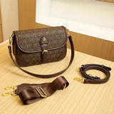 realaiot  Classic Style Shoulder Bag, Luxury Design Baguette Bag, Fashion Crossbody Bag For Women
