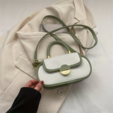 realaiot  Vintage Crossbody Saddle Bag, Retro Cute Shoulder Bag, Women's Casual Handbag & Commuter Purse