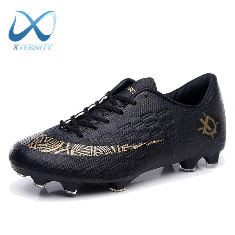 Men's Outdoor Ultralight Soccer Shoes Non-Slip FG/TF Boys Football Ankle Boots Kids Sport Training Sneakers Soccer Cleats Unisex