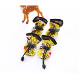 realaiot 4pcs Water-Resistant Dog Shoes For Small Dogs - Protect Your Pet's Paws And Keep Them Dry