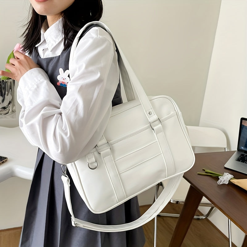 realaiot  Japanese Commuter JK Uniform Handbag, Japanese Anime Uniform School Bag, Japanese Handbag For Daily Or Cosplay