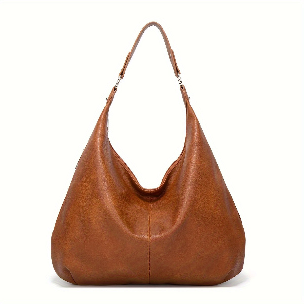 Vintage Vegan Hobo Bag, Retro Large Capacity Shoulder Bag, Women's Fashion Handbag & Purse