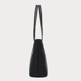 realaiot  Simple Tote Bag For Women, Large Capacity Shoulder Bag, Portable Nylon Handbags For Travel & School & Work