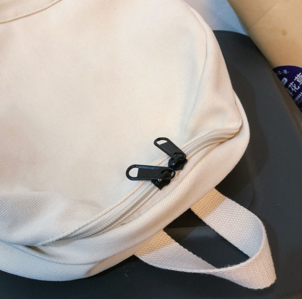 Realaiot Fashion Female Bookbag Cotton Women Backpack for Teenagers Girl College Men Black School Bag Student Mochila