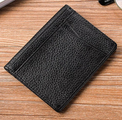 Realaiot Ultra Slim RFID Blocking Leather Wallet Credit ID Card For Men Holder Purse Case Money Fashion Bag Women Wallets