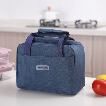 Cyflymder Portable Lunch Bag New Thermal Insulated Lunch Box Tote Cooler Handbag Bento Pouch Dinner Container School Food Storage Bags