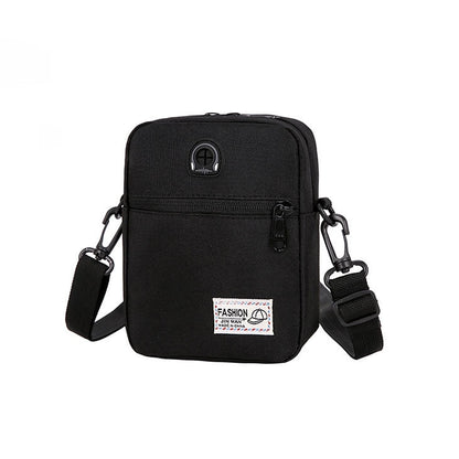 Cyflymder Male Bag Men's Satchel High Quality Men Diagonal Mini Crossbody Bags Shoulder Multi-Function Mobile Phone Bag Outdoor Sports Bag