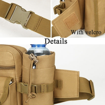 Cyflymder Men's Tactical Casual Fanny Waterproof Pouch Waist Bag Packs Outdoor Military Bag Hunting Bags Tactical Wallet Waist Packs