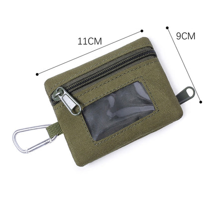 Cyflymder Outdoor EDC Molle Pouch Wallet Waterproof Portable Travel Zipper Waist Bag for Camping Hiking Hunting Military EDC Pouch