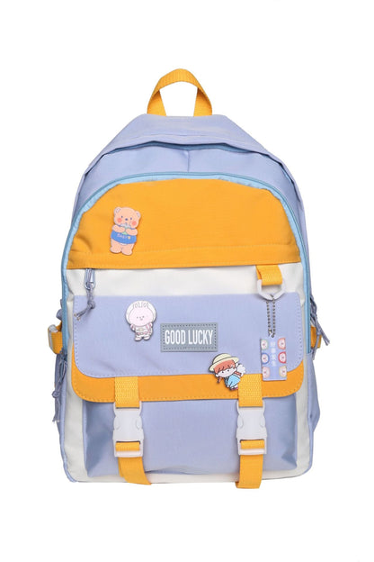 Cyflymder NEW Korean Style Backpacks Women Travel Bags Cute Bags Candy Color Bag for Teenager Girl Kawaii Waterproof Backpack Pendant