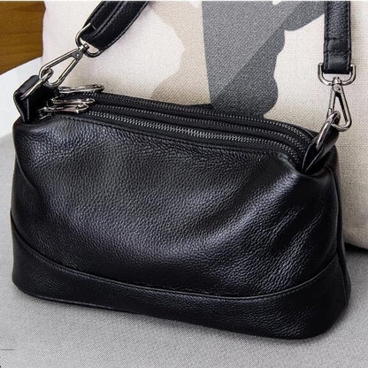 Realaiot Genuine Leather Shoulder Bag Women's Luxury Handbags Fashion Crossbody Bags for Women Female Totes G12 Gifts for Mom