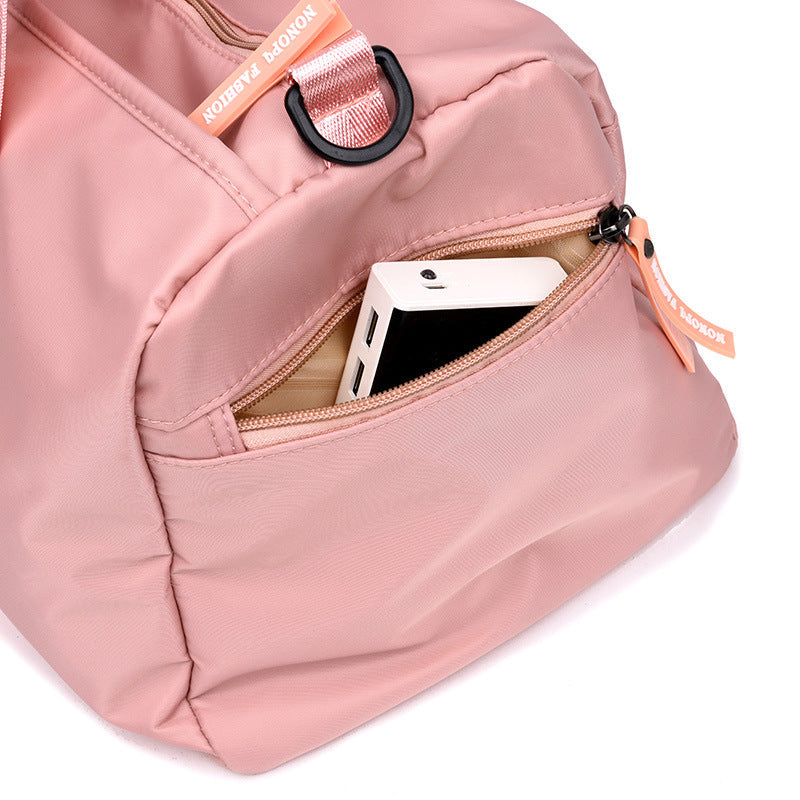 Cyflymder New Sequins Pink Gym Bag Women Shoe Compartment Waterproof Sport Bags for Fitness Training Bolsa Sac De Sport Travel Bag