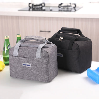 Cyflymder Portable Lunch Bag New Thermal Insulated Lunch Box Tote Cooler Handbag Bento Pouch Dinner Container School Food Storage Bags