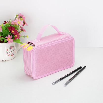 Cyflymder Office School Pencil Case Big 36/48/72 Slots Penal for Girls Boys Pen Box Large Storage Cartridge Bag Stationery Kit Pencilcase