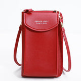 Realaiot Shoulder Wallet Women Phone Wallet Purse Bag Women's Handbag Long Wristlet Wallets Clutch Messenger Shoulder Straps Bag