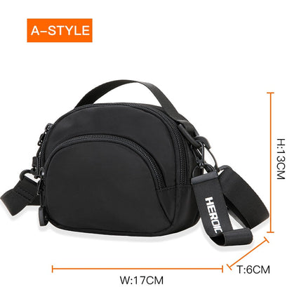 Cyflymder Men's Purse Shoulder Bag Small Messenger Bags Men Travel Crossbody Bag Handbags New Fashion Male Phone Money Belt Wallet