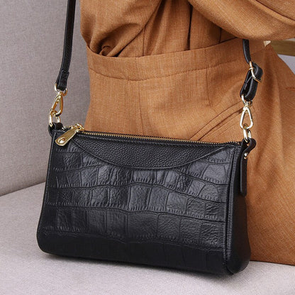 Realaiot Genuine Leather MINI Clutch bag Fashion Small Crossbody Bags For Women Luxury Handbag Ladies Shoulder Bag Clutch Purse