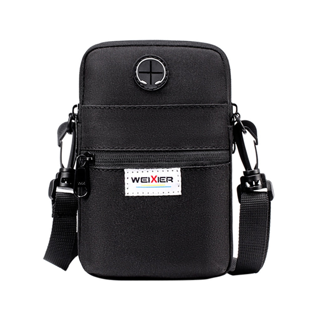 Cyflymder Male Bag Men's Satchel High Quality Men Diagonal Mini Crossbody Bags Shoulder Multi-Function Mobile Phone Bag Outdoor Sports Bag