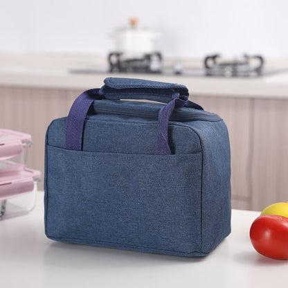 Cyflymder Portable Lunch Bag New Thermal Insulated Lunch Box Tote Cooler Handbag Bento Pouch Dinner Container School Food Storage Bags